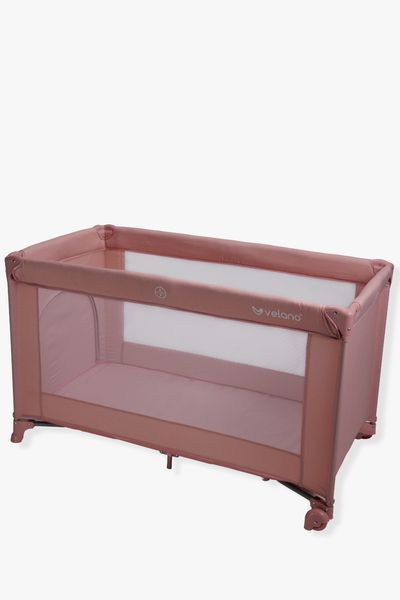 Ліжко-манеж дитяче VELANO Flexi, pink 58596 фото