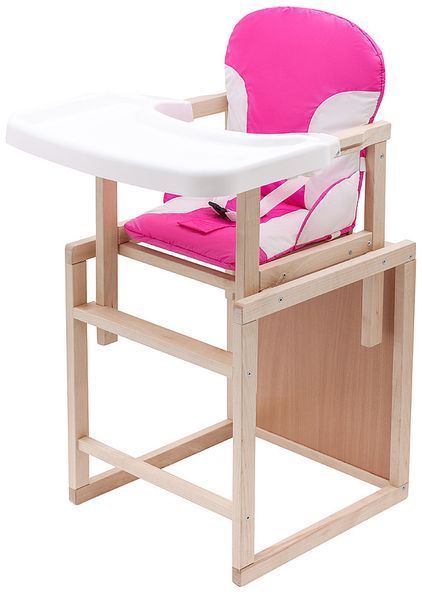 Стульчик-трансформер Babyroom Пони-230 eko розовый / белый 1000626188 фото