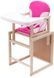 Стульчик-трансформер Babyroom Пони-230 eko розовый / белый 1000626188 фото 2