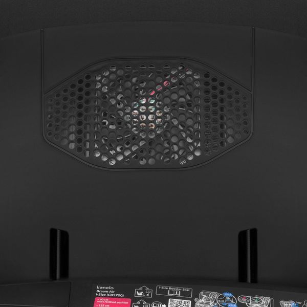 Детское автокресло Lionelo BRAAM AIR I-SIZE BLACK CARBON 88572790 фото