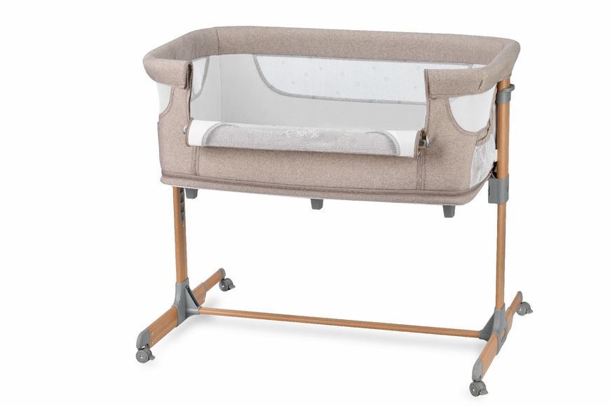 Ліжечко дитяче прямокутне MoMI SMART BED 4in1 Beige 117217858 фото