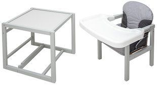 Стульчик-трансформер Babyroom Пони-250 серый серый/графит 1000680980 фото