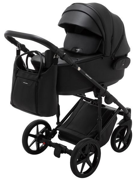 Коляска 2 в 1 Adamex Porto Light ECO SA-2 черный 625770 фото