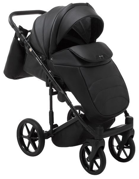 Коляска 2 в 1 Adamex Porto Light ECO SA-2 черный 625770 фото