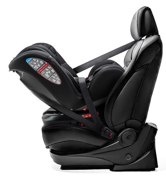Автокресло Bair Uno 360 i-size Iso-fix TB-01 total black 1000681547 фото