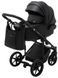 Коляска 2 в 1 Adamex Porto Light ECO SA-2 черный 625770 фото 2