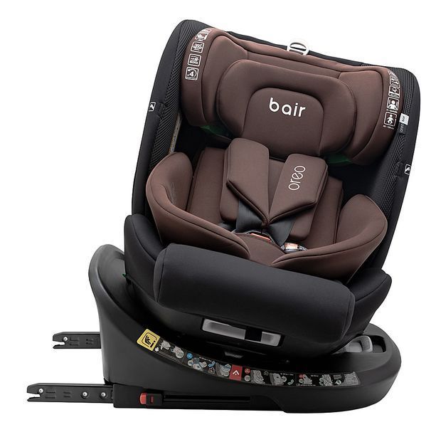 Автокресло Bair Oreo 360 i-size Iso-fix BO-06 choco-black 1000681966 фото