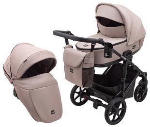 Коляска 2 в 1 Bair Ultra Soft U-774 капучино 680619 фото