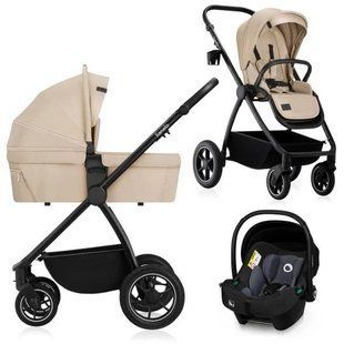 Универсальная коляска 3 в 1 Lionelo MERIL 3IN1 BEIGE SAND 98000332 фото