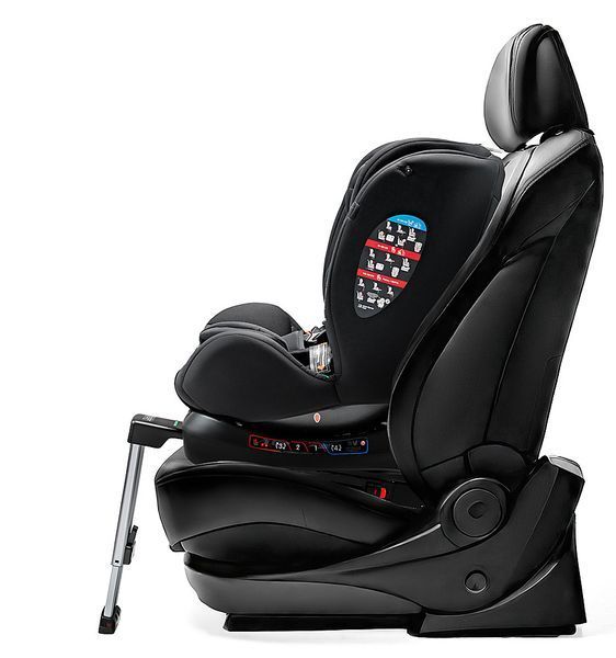 Автокресло Bair Joy 360 i-size Iso-fix TB-01 total black 1000681550 фото
