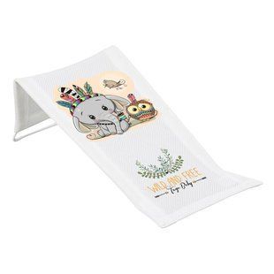 Горка для купания 3D мембрана Tega WILD & FREE Deckchair with sublimation LITTLE ELEPHANT DZ-026-103-SŁONIK white (белый) 681322 фото