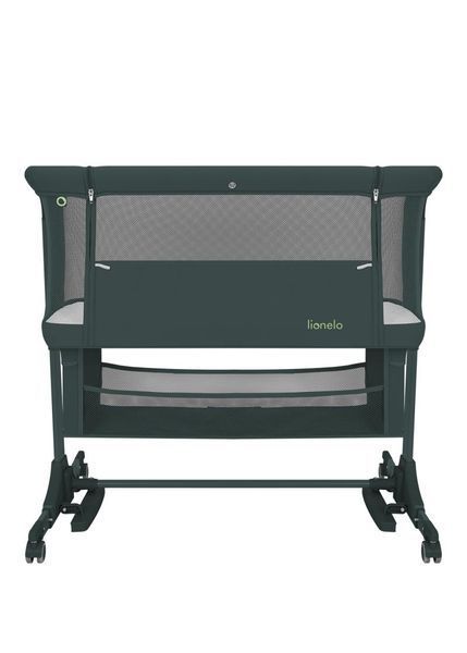 Кроватка приставная Lionelo JODIE GREEN GRAPHITE 128999834 фото