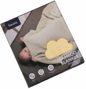 Покрывало Lionelo BAMBOO BLANKET YELLOW LEMON 82357445 фото