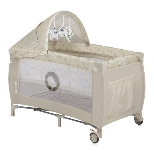 Кроватка-манеж Lionelo SVEN PLUS BEIGE LATTE 100822277 фото