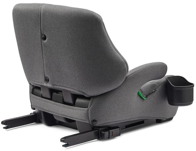 Бустер VELANO Gravo i-Size 125&ndash;150 см, ISOFIX + підстаканник, grey 48145 фото