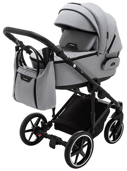 Коляска 2 в 1 Adamex Porto Light Lux TK-56 серый 625823 фото