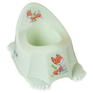 Горшок с антискользящим покрытием Tega FOREST FAIRYTALE Anti-slip potty FF-001-112 light green (зеленый) 681328 фото