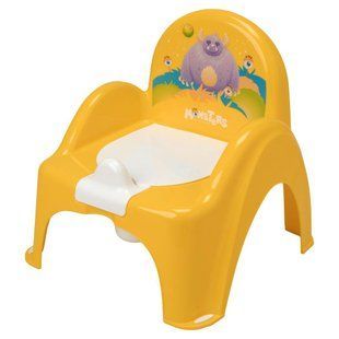 Горшок-кресло Tega Monsters MN-007-124 yellow (желтый) 681269 фото