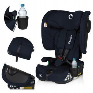 Детское автокресло Lionelo NELLY I-SIZE BLACK CARBON 102587593 фото