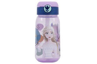 Пляшка дитяча пластикова з кришкою та соломинкою 510мл "Frozen trust the journey" 74242 Кнц6987 фото