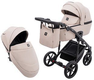 Коляска 2 в 1 Adamex Mobi Air Thermo New ECO SA-7 латте 681087 фото