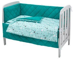 Детская постель Babyroom Dream-05 зеленый (звездочки) 681801 фото