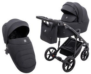 Коляска 2 в 1 Adamex Mobi Air Thermo New Lux TK-53 черный 681088 фото
