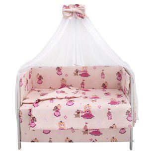 Детская постель Babyroom Gold RG-08 бежевый (принцесса с собачкой) 681911 фото
