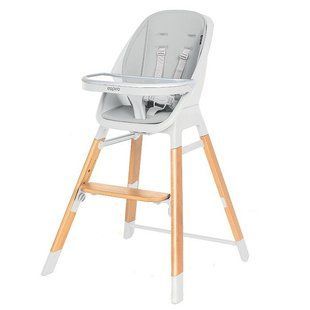 Стільчик для годування Espiro Sense 27 White Gray 5906724203381 фото