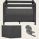 Кроватка детская 3 в 1 Lionelo PATTY GREY GRAPHITE 121216831 фото 2