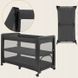 Кроватка детская 3 в 1 Lionelo PATTY GREY GRAPHITE 121216831 фото 4