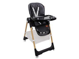 Стілець для годування дитини VELANO Nexi, black 45677 фото