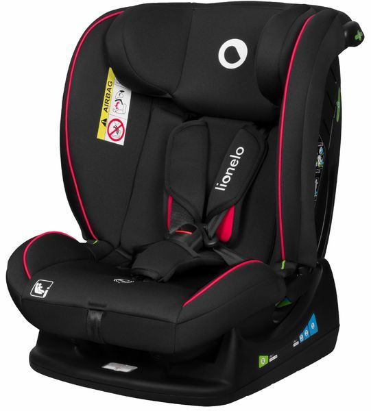Детское автокресло Lionelo AART I-SIZE BLACK CARBON RED 82400770 фото