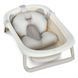 Пеленальный столик с ванночкой El Camino ME 1232 Cool Gray 345908 фото 9