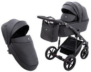Коляска 2 в 1 Adamex Mobi Air Thermo New ECO SA-2 черный 681096 фото