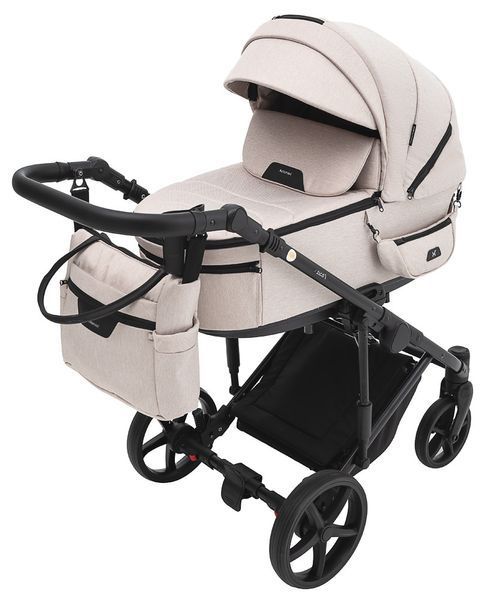 Коляска 2 в 1 Adamex Zico Tip TK-20 бежевый 680841 фото
