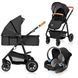 Универсальная коляска 3 в 1 Lionelo AMBER GREY GRAPHITE 31579429 фото 1