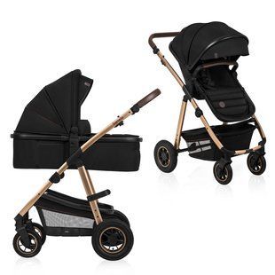 Универсальная коляска 2 в 1 Lionelo AMBER BLACK ONYX 82220063 фото