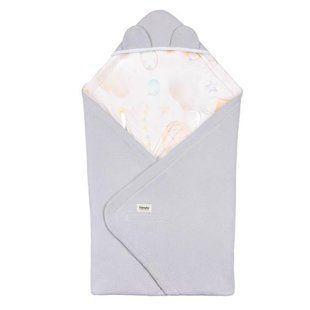 Покрывало Lionelo TRAVEL SWADDLE BLANKET GREY BALLON 92869856 фото