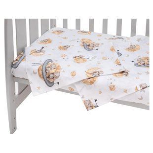 Сменный комплект Babyroom Gold RG-08 белый (мишки на луне) 681920 фото