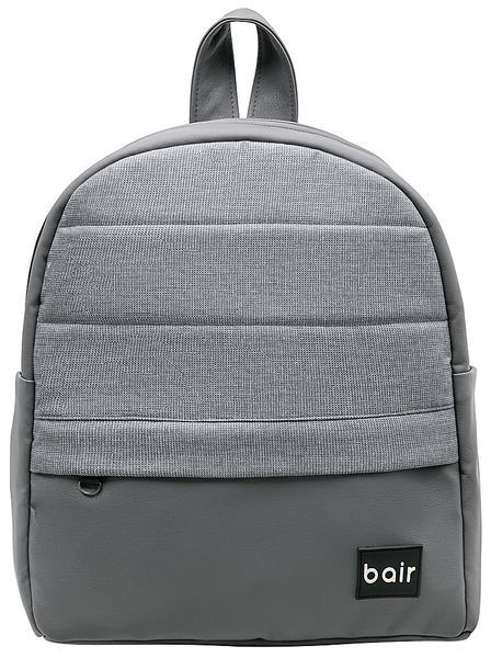 Коляска 2 в 1 для двойни Bair Kiwi DUO Soft BKP-218 серый 681104 фото
