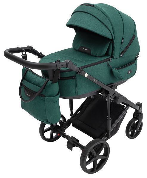 Коляска 2 в 1 Adamex Zico Tip TK-52 тёмно-зелёный 680844 фото