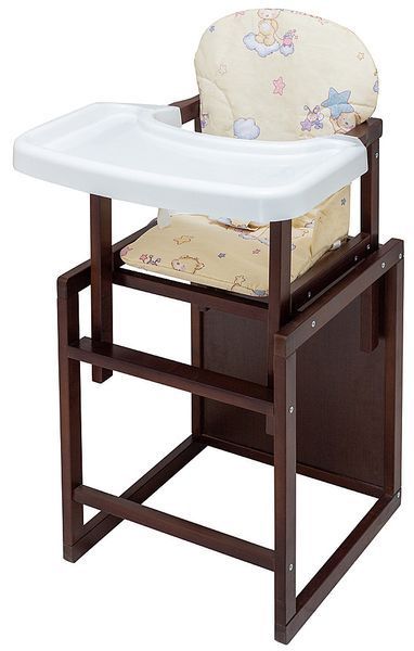 Стульчик-трансформер Babyroom Пони-220 тонированный бежевый (мишки, пчелки, звезда) 1000625933 фото