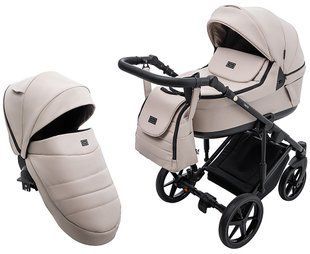 Коляска 2 в 1 Adamex Locco Eco SA-7 латте 681028 фото