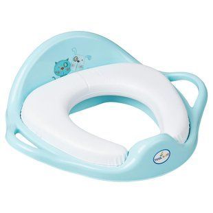 Накладка на унитаз мягкая Tega DOG & CAT Soft Toilet trainer PK-020-101 light blue (голубой) 681395 фото