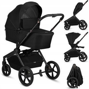 Универсальная коляска 2 в 1 Lionelo FREYA 2IN1 BLACK ONYX 130756562 фото