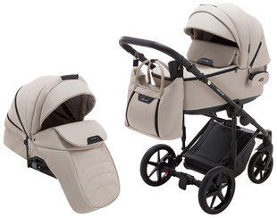 Коляска 2 в 1 Adamex Porto Light ECO SA-7 латте 625757 фото