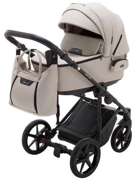 Коляска 2 в 1 Adamex Porto Light ECO SA-7 латте 625757 фото