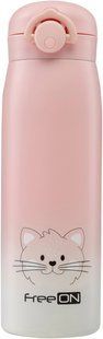 Термопляшка FreeON 480 мл, pink 380692 фото