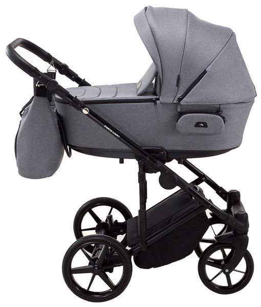 Коляска 2 в 1 Adamex Porto Light Tip TK-60 темно-серый 625703 фото